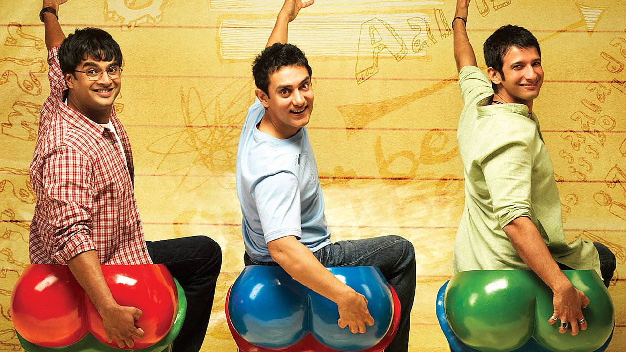 3 Idiots (2009) wallpaper #9 — 1920×1080 Full HD backdrop — Rascal. Joker. Dreamer. Genius... You've never met a college student quite like "Rancho."… — free HD background for desktop, MacBook, mobile & iPhone (ref AdfnNPgO5NWbX6a8orbrSTcVd2e)