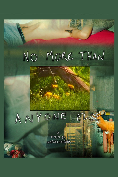 NO MORE THAN ANYONE ELSE vertical backdrop 1