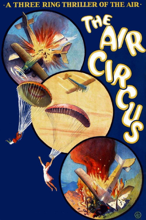 The Air Circus vertical backdrop 1