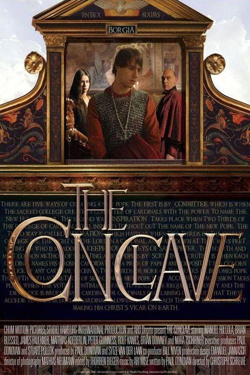The Conclave vertical backdrop 2