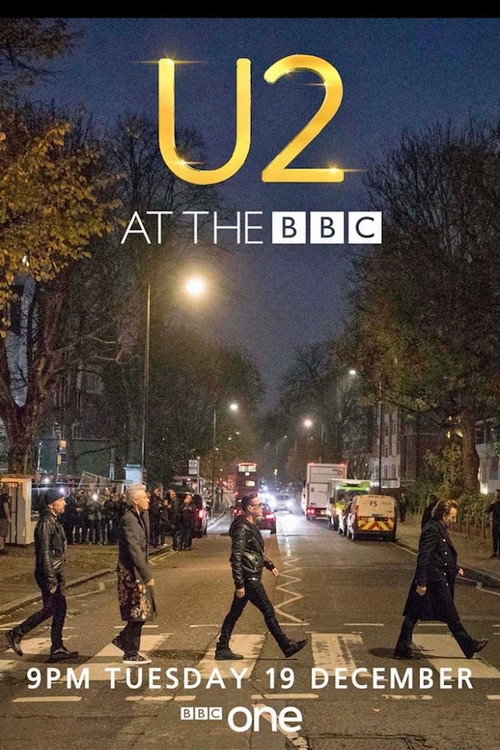 U2 at The BBC vertical backdrop 2